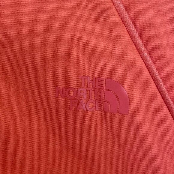 North Face Canyonlands Peach Salmon Pullover 1/4 Zip Jacket women’s size large - Picture 2 of 4